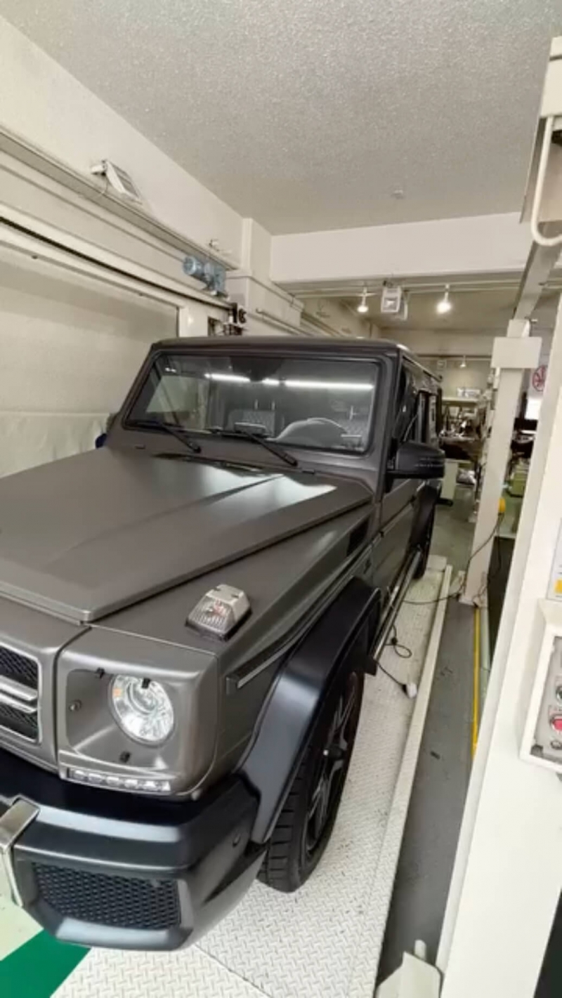 GelandeWagen(G-Class)_W463_ステアリング補修1